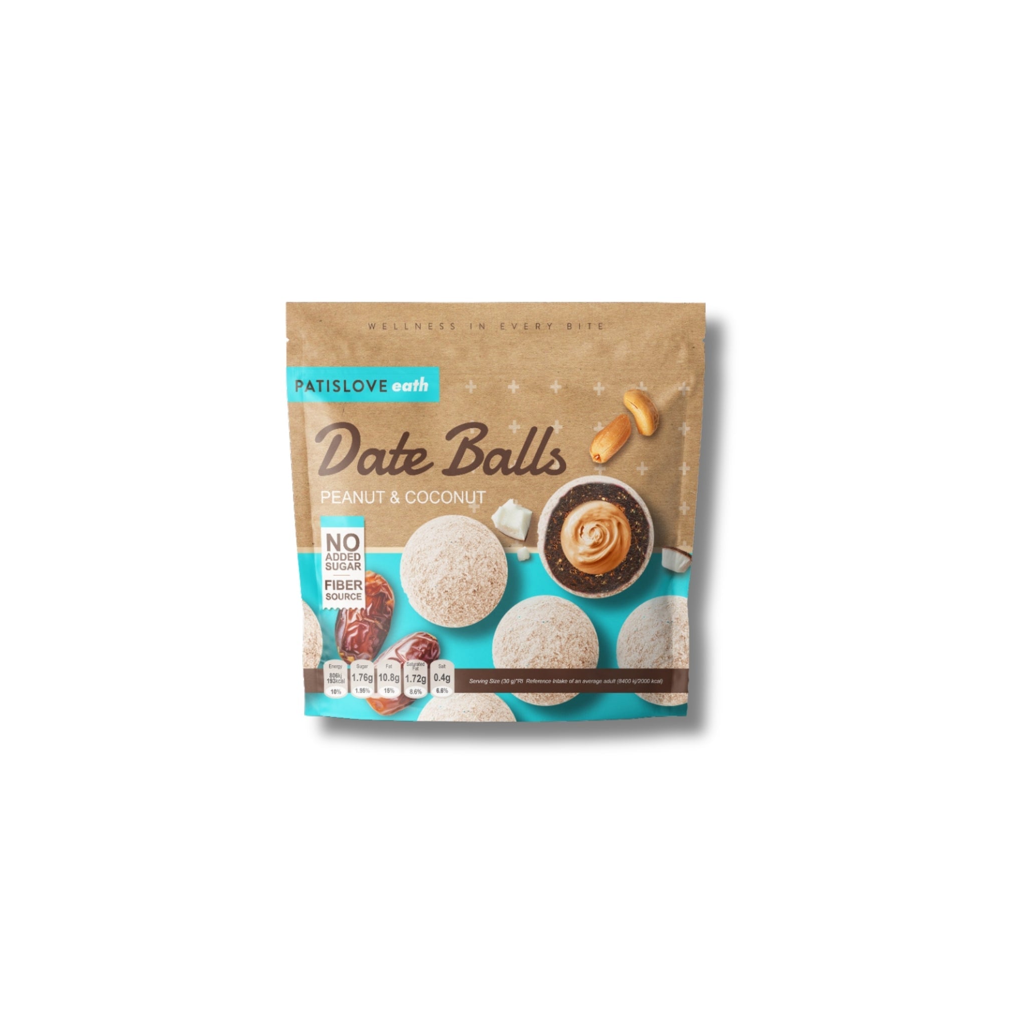 Peanut & Coconut Date Balls
