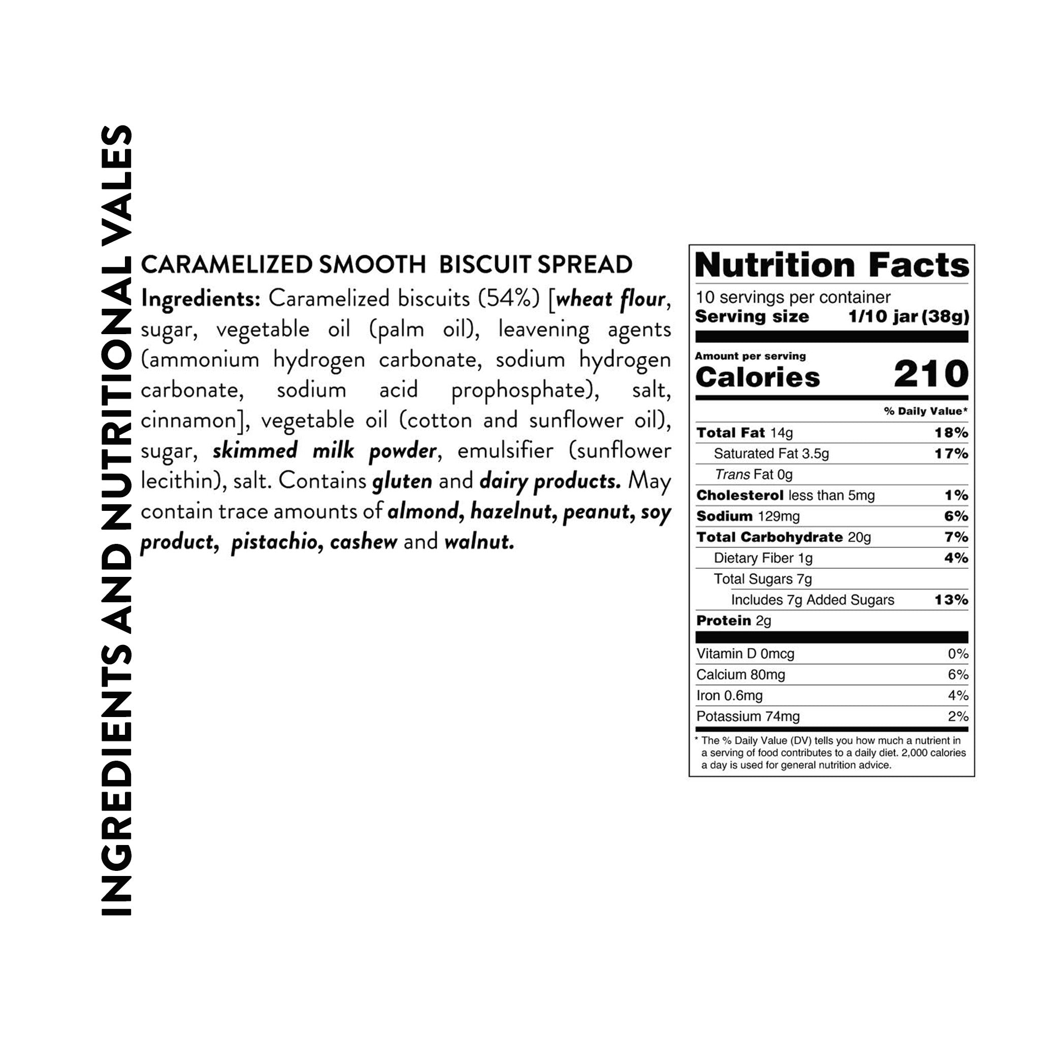 Crema Untable de Galleta Caramelizada Suave