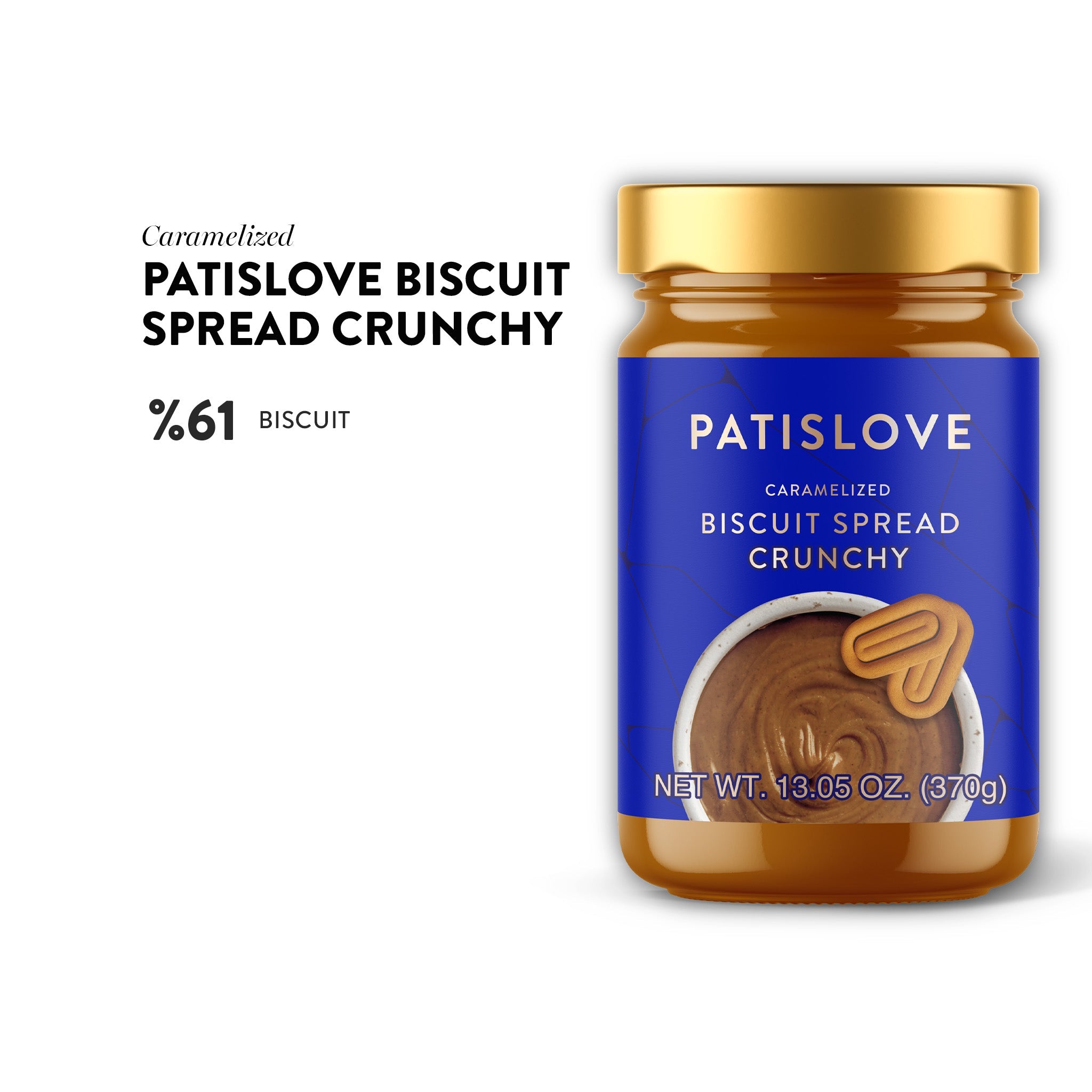 Caramelized Biscuit Spread Crunchy