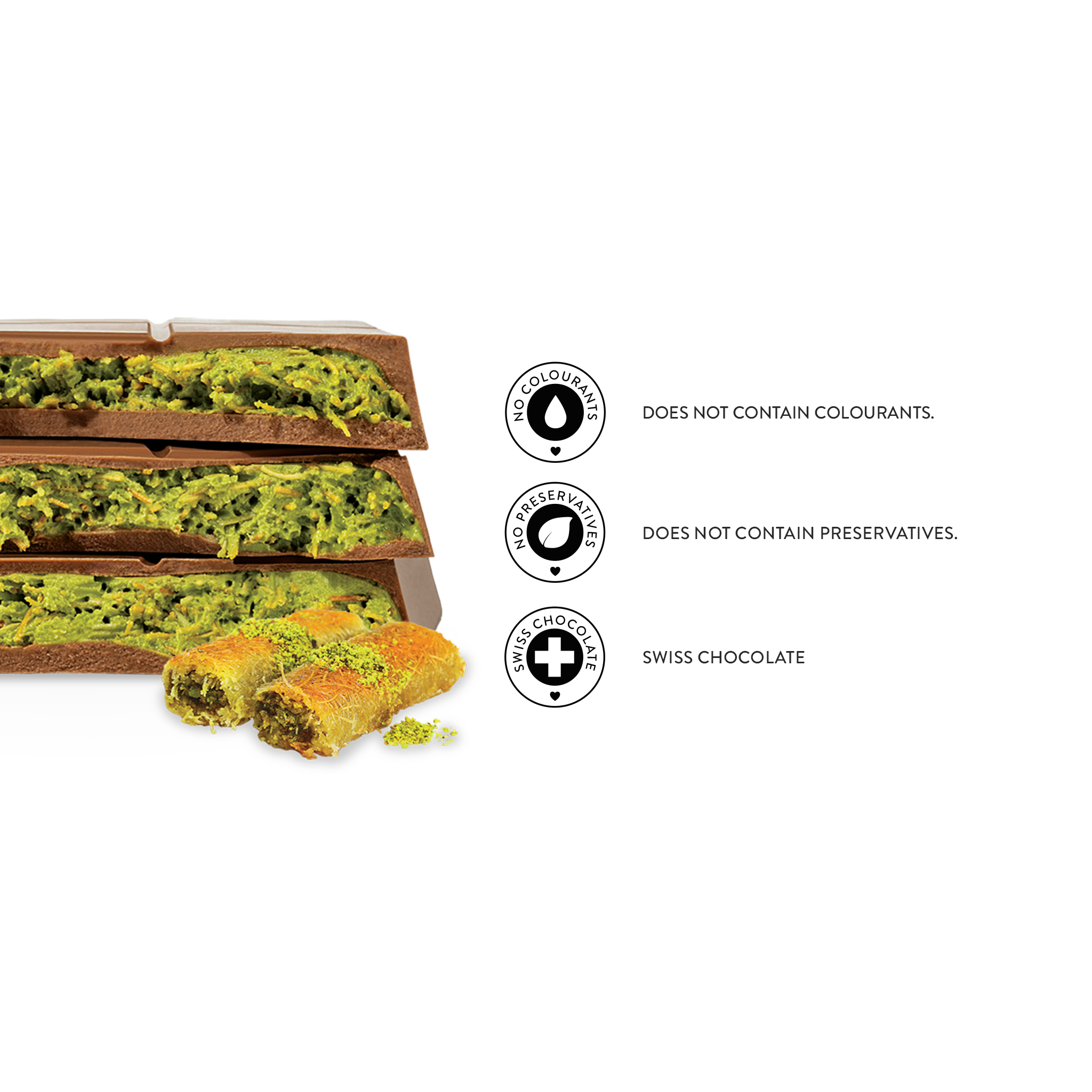 Pistachio Crunch Bar – Dubai Style, 200G