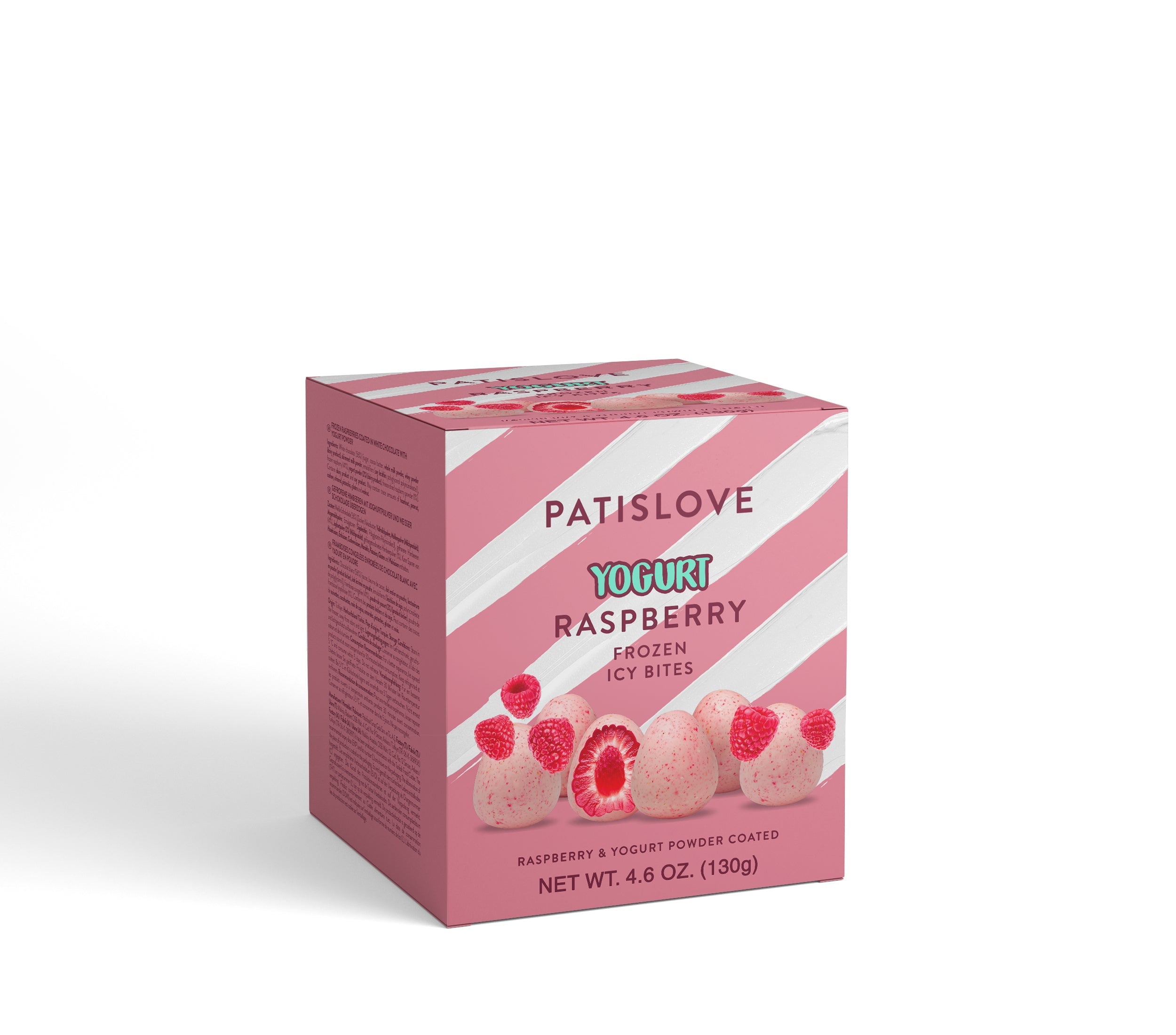 Yogurt Raspberry Frozen Icy Bites