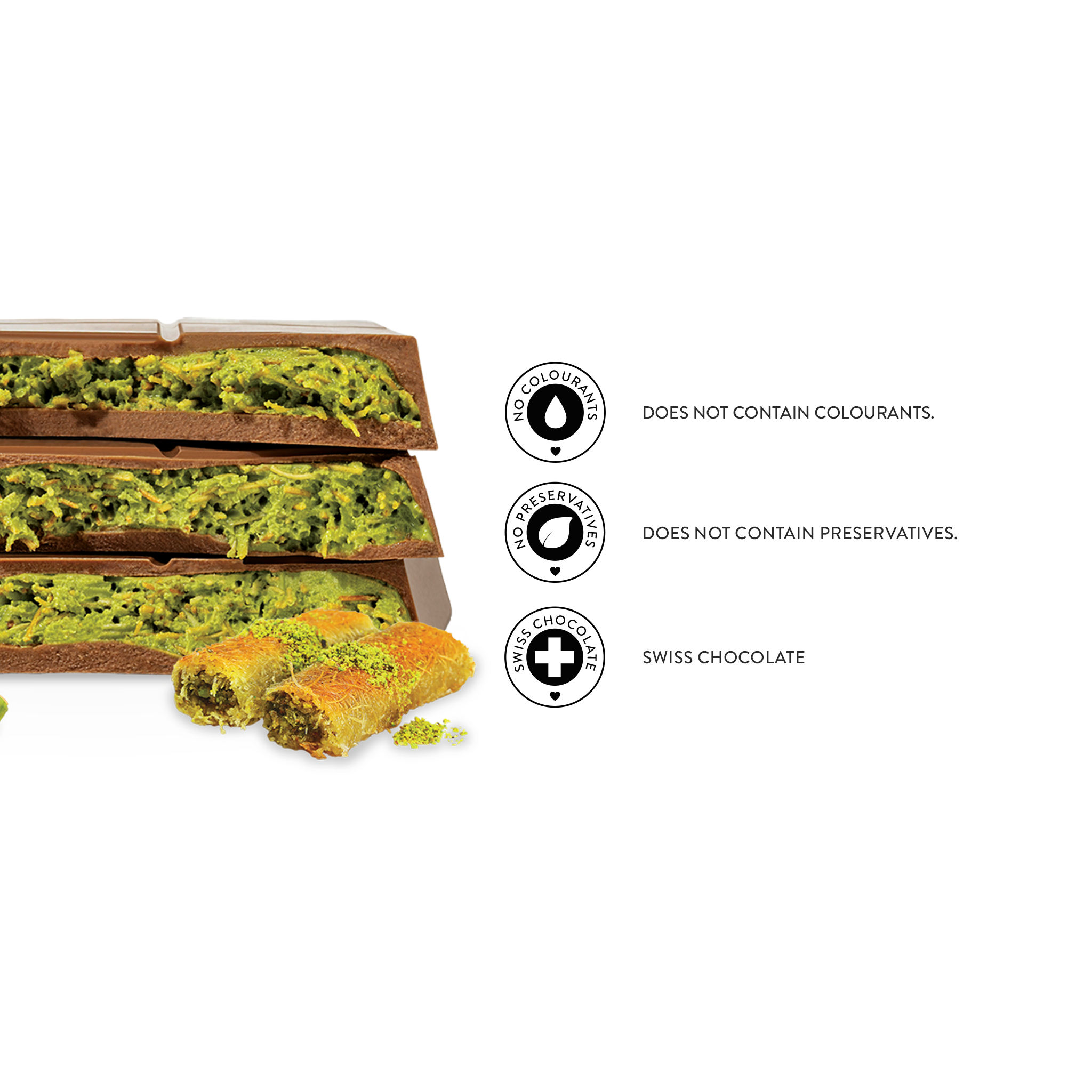 Pistachio Crunch Bar – Dubai Style, 100G