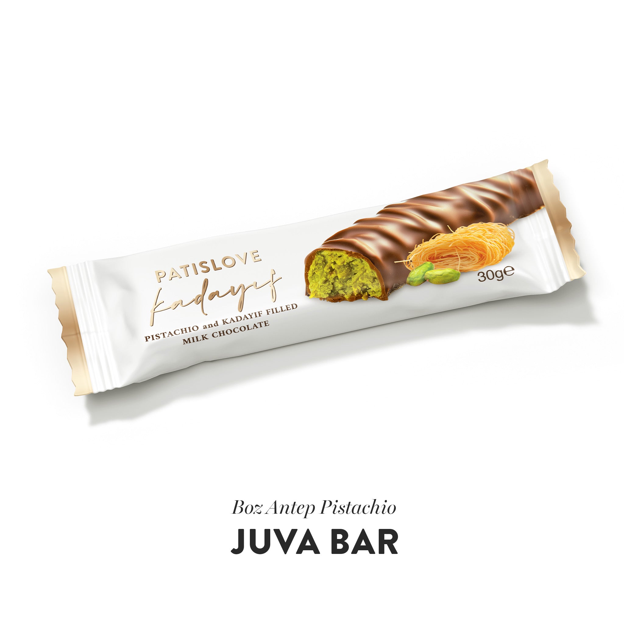 Pistachio & Kadayif Milk Chocolate, 30G