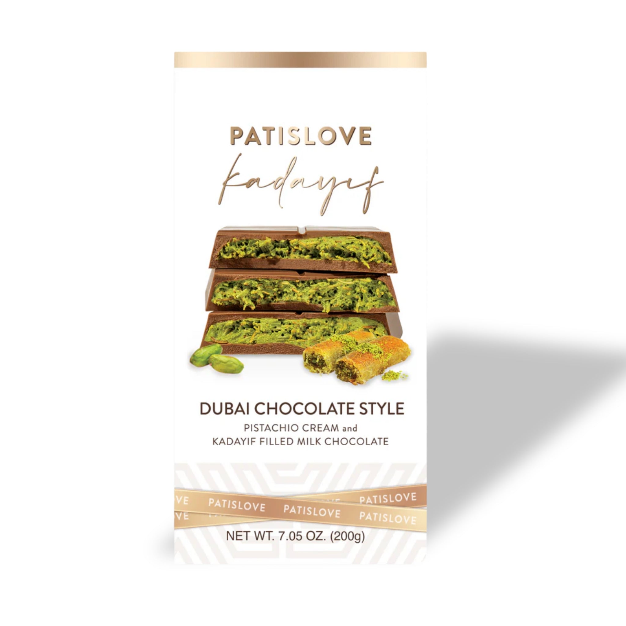 Pistachio Crunch Bar – Dubai Style, 200G