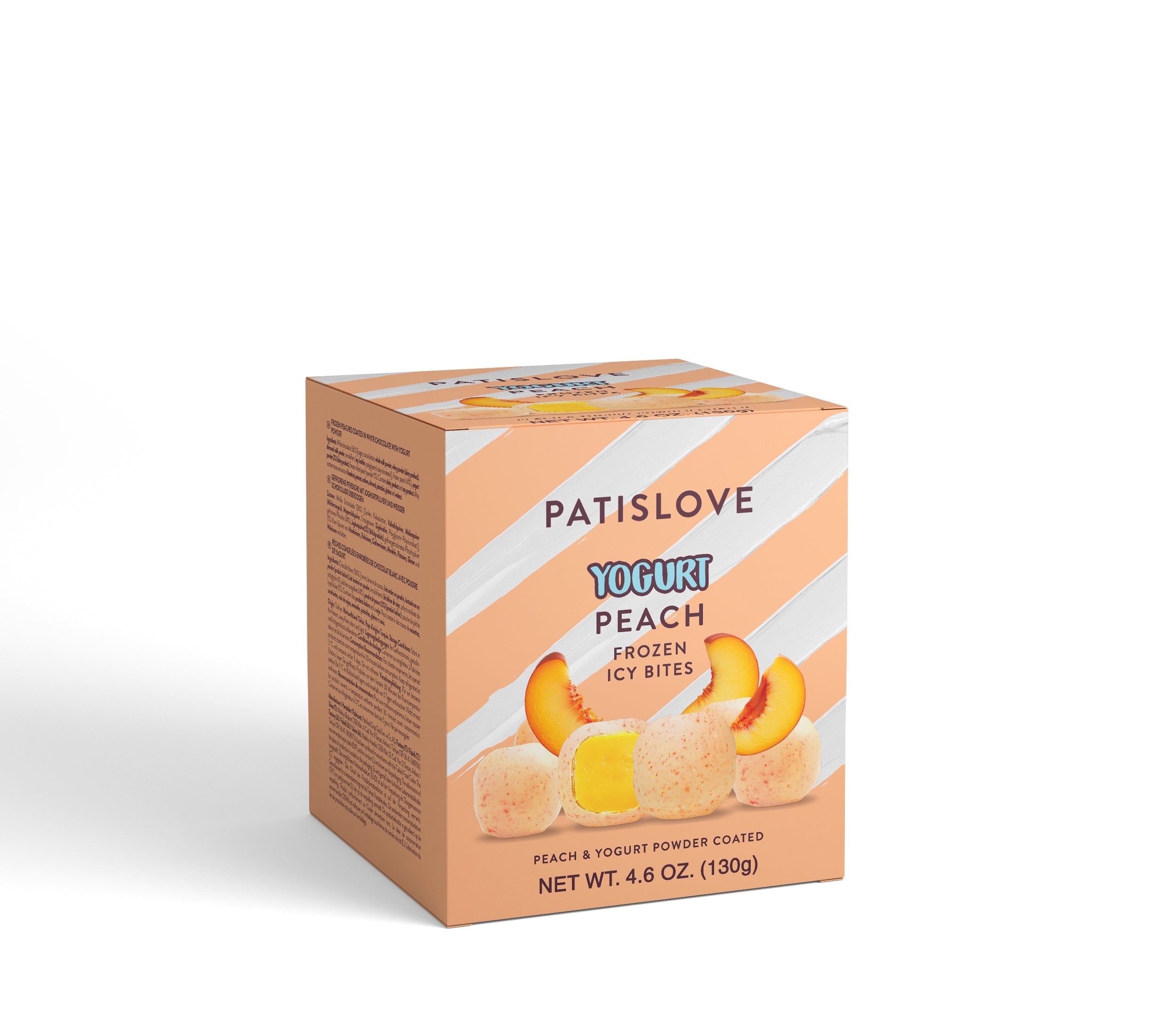 Peach Yogurt Frozen Icy Bites